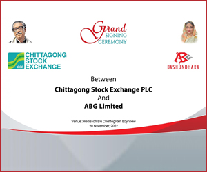 Bashundhara Chittagong -Stock Exchange PLC- AND ABG LTD 300 X 250 Pixels